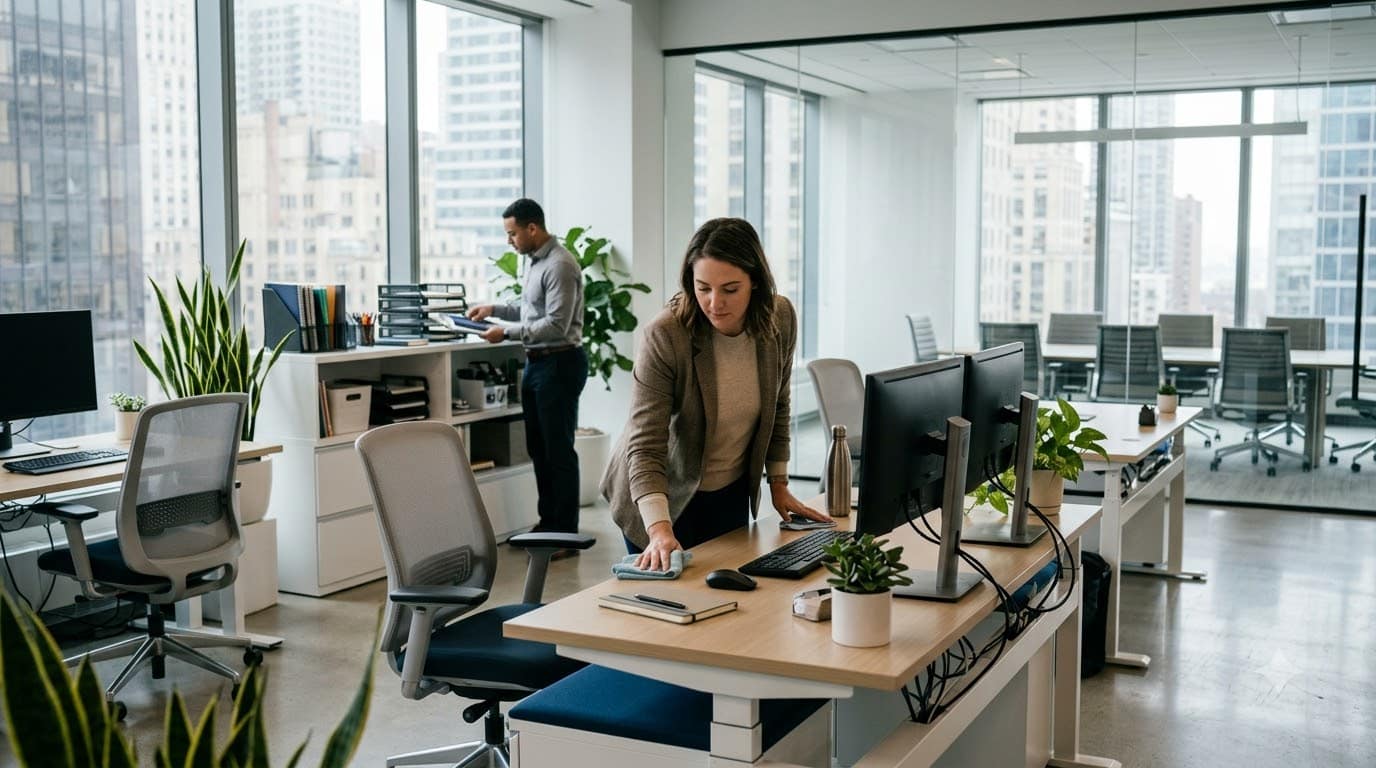 You are currently viewing How to Keep an Office Clean Between Professional Cleaning Visits